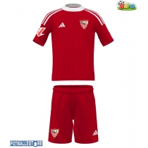 Sevilla Bortedraktsett Barn 2025-26 Kortermet (+ Korte bukser)